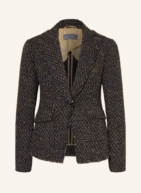 lilienfels Blazer en bouclé BLEU FONCÉ / MARRON / BLEU