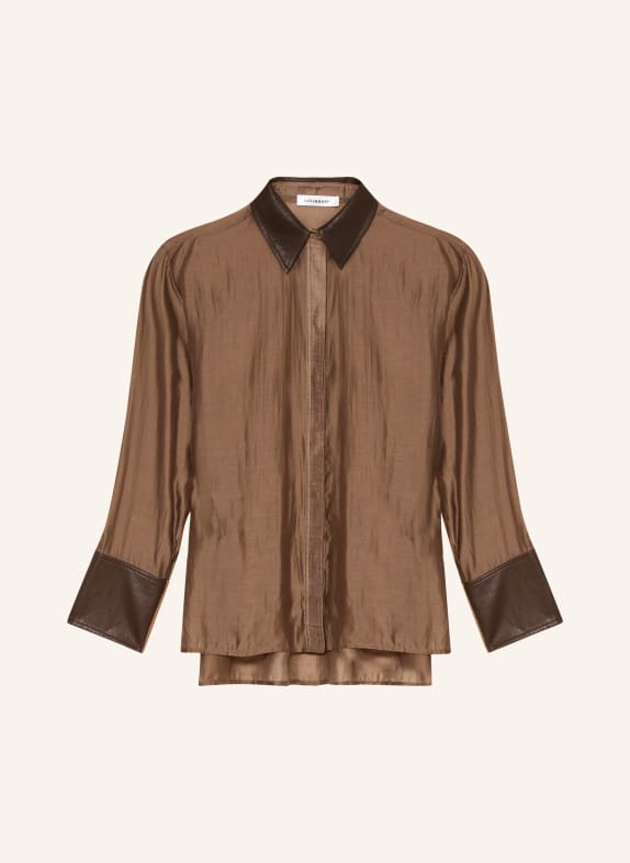 co'couture KAWACC Shirt Blouse DARK BROWN