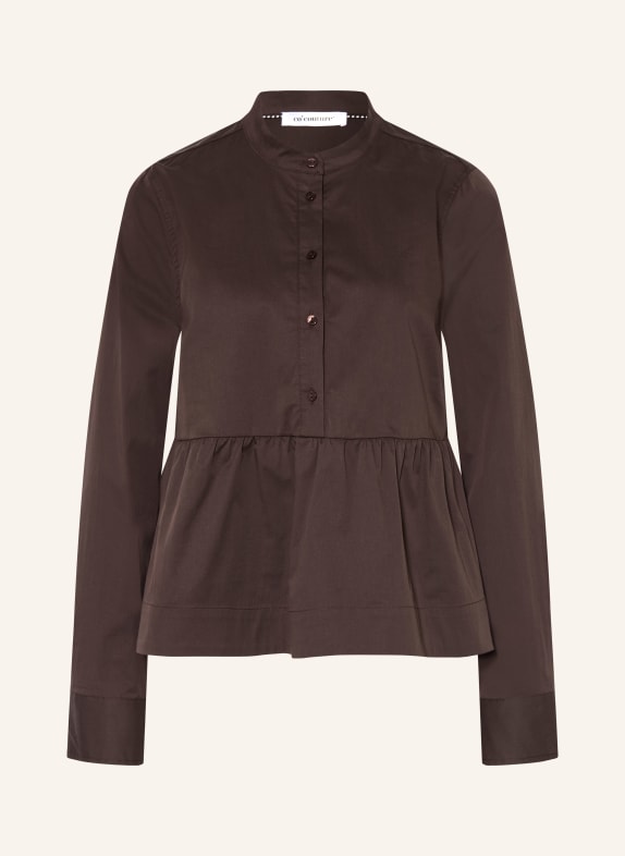 co'couture POPPYCC Blouse Shirt DARK BROWN