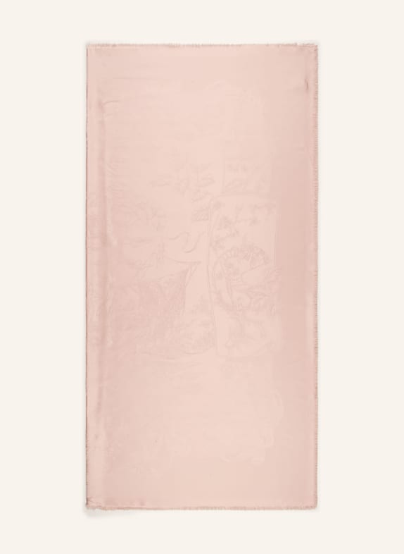 FERRAGAMO Silk scarf LIGHT PINK