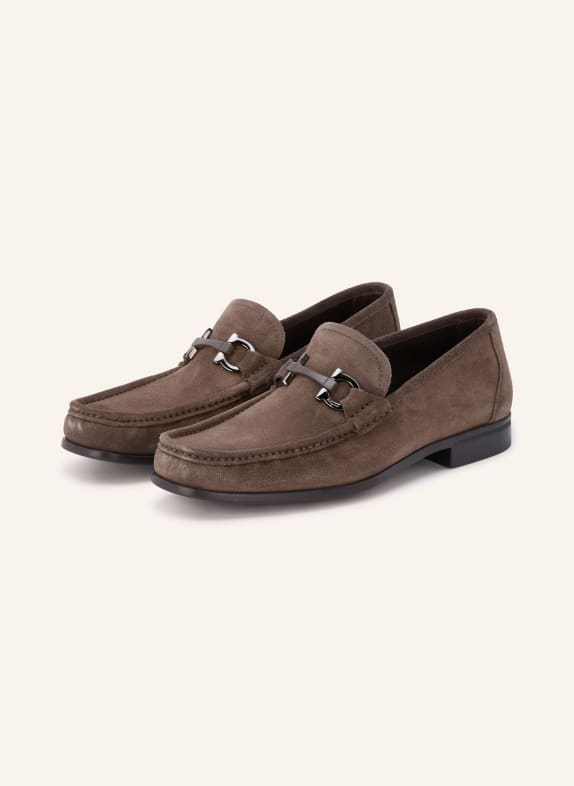 FERRAGAMO Loafer GRANDIOSO MARRON FONCÉ