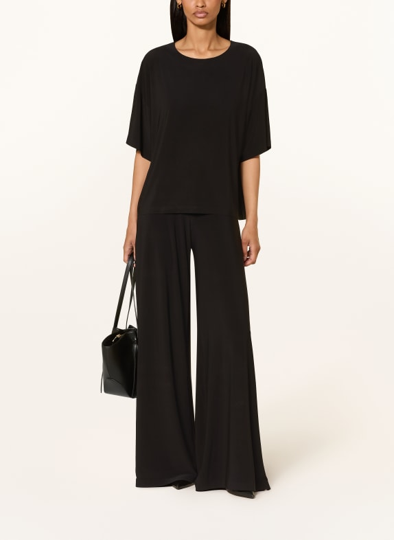 NORMA KAMALI T-shirt BOXY T ZWART
