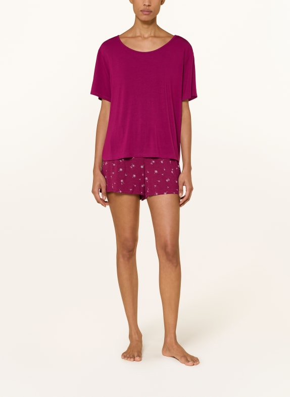 JOCKEY Sovshorts DANDELION SPACED FUCHSIA / VIT