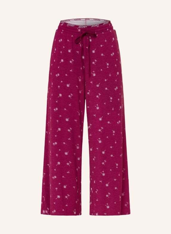 JOCKEY 3/4-pyjamasbyxor DANDELION SPACED FUCHSIA / VIT
