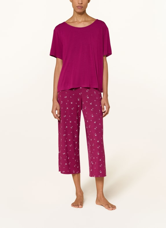 JOCKEY 3/4-pyjamasbyxor DANDELION SPACED FUCHSIA / VIT