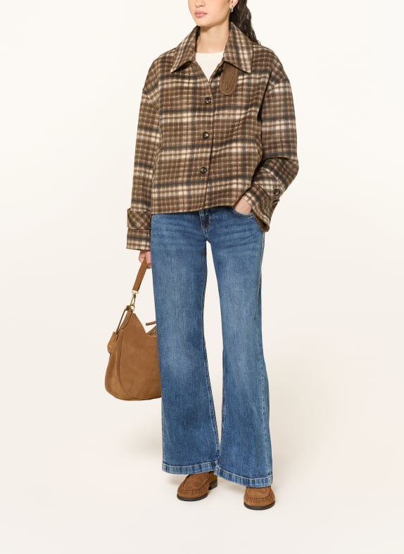 Herrlicher Wide Leg Jeans EDNA 036 ocean