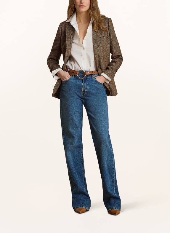 LAUREN RALPH LAUREN Straight Jeans 001 ATLANTIC BLUE WASH