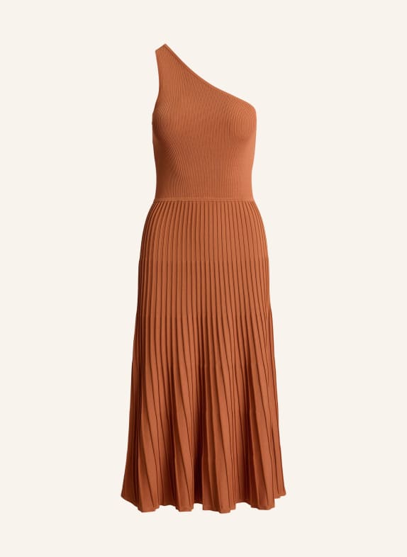 LAUREN RALPH LAUREN One-shoulder dress BROWN