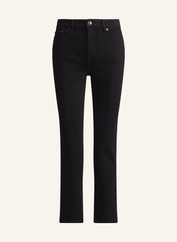 LAUREN RALPH LAUREN Dżinsy proste 001 BLACK WASH