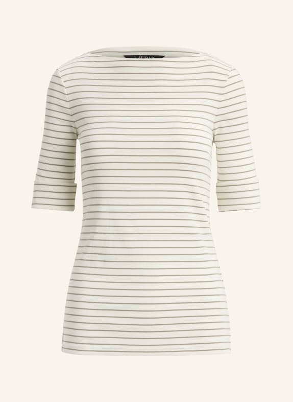 LAUREN RALPH LAUREN T-Shirt CREME / OLIV