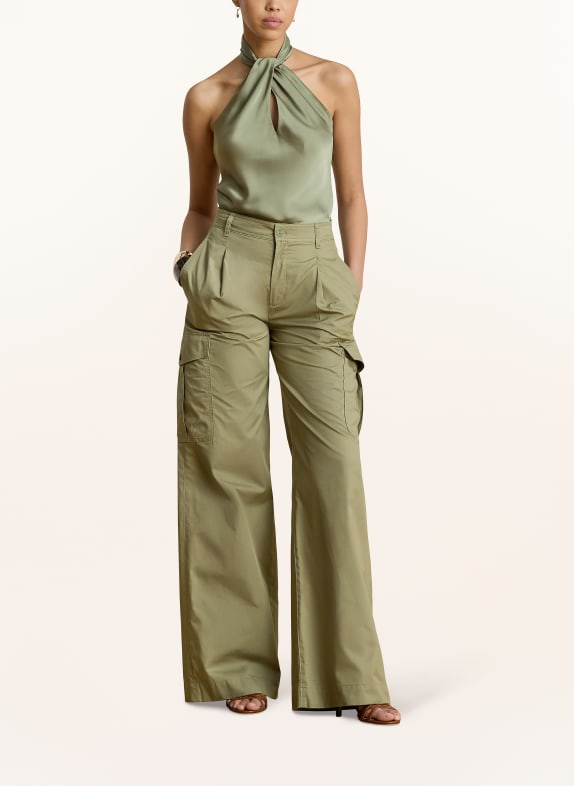 LAUREN RALPH LAUREN Marlenehose OLIV