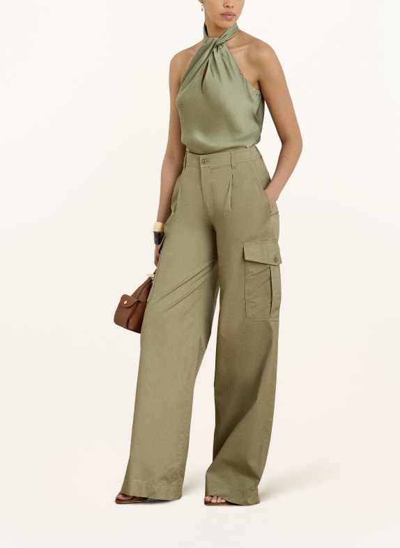LAUREN RALPH LAUREN Satintop KHAKI