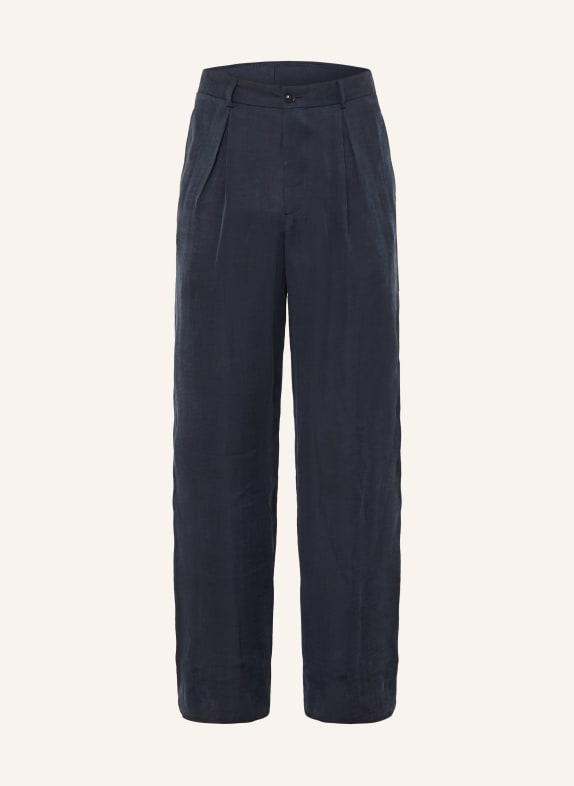 GIORGIO ARMANI Chino Regular Fit DONKERBLAUW