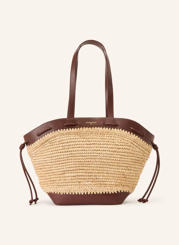 CLAUDIE PIERLOT torba na ramię BEŻOWY / ZŁOTY / BRĄZOWY