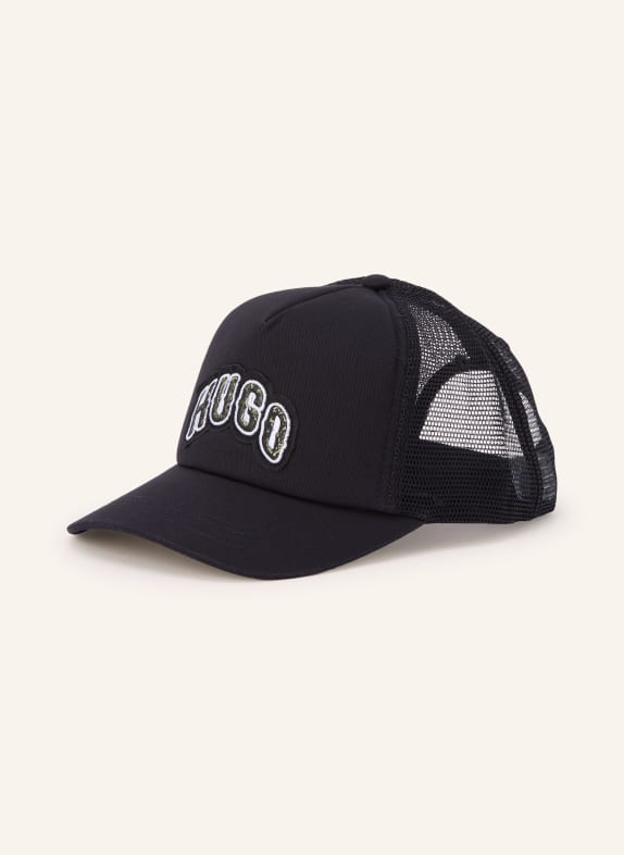 HUGO Cap SCHWARZ