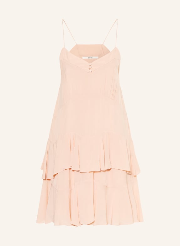 ba&sh Kleid BILONA mit Volants ROSÉ