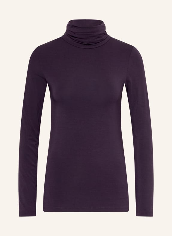 darling harbour Turtleneck shirt BLUEBERRY