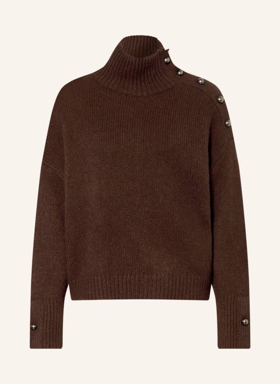 SEM PER LEI Pullover DUNKELBRAUN