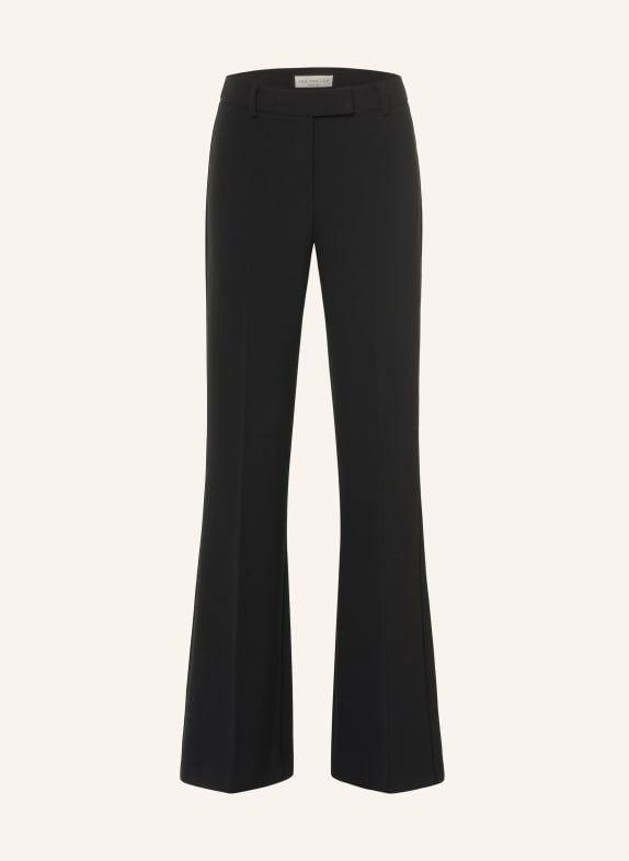 SEM PER LEI Bootcut pants BLACK