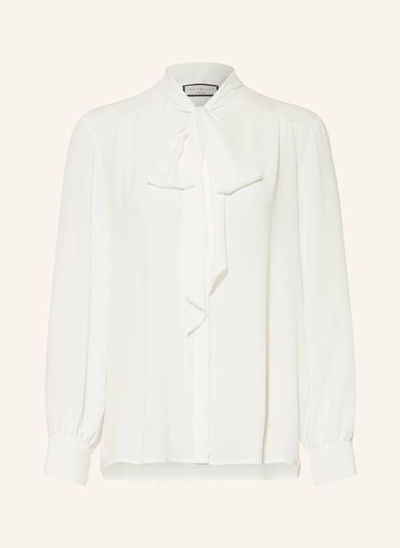 SEM PER LEI Bow-tie blouse WHITE