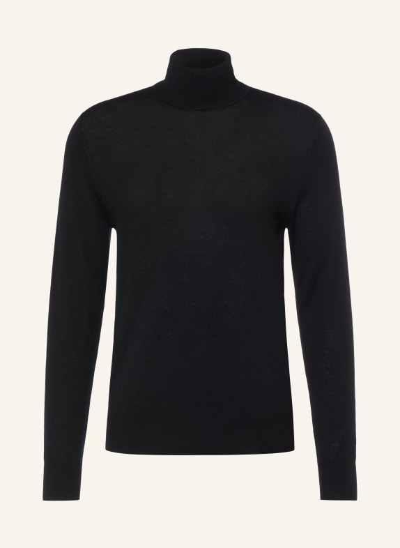 CHAS Merino wool turtleneck sweater BLACK