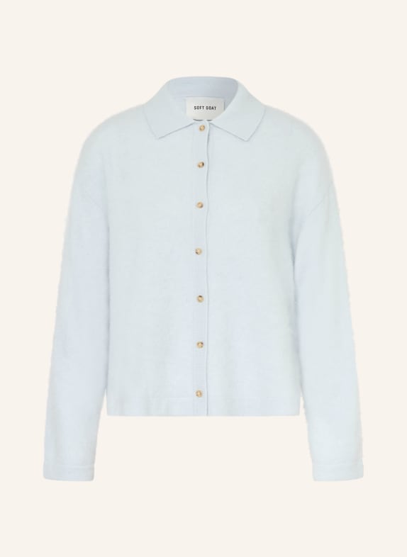 SOFT GOAT Cashmere cardigan LIGHT BLUE