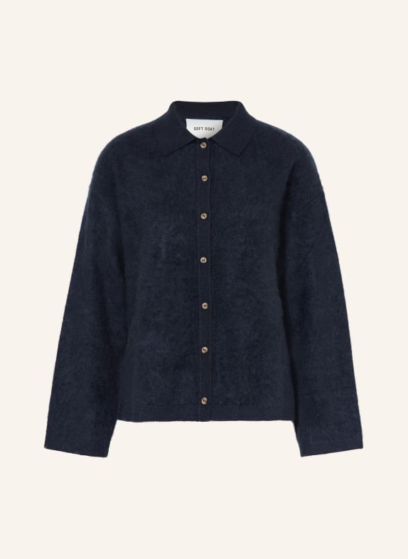 SOFT GOAT Cashmere cardigan DARK BLUE