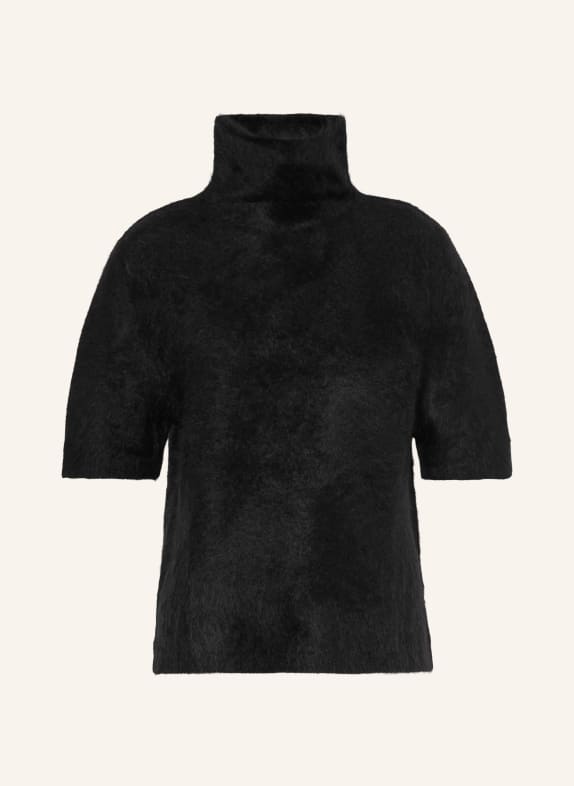 SOFT GOAT Strickshirt aus Cashmere SCHWARZ