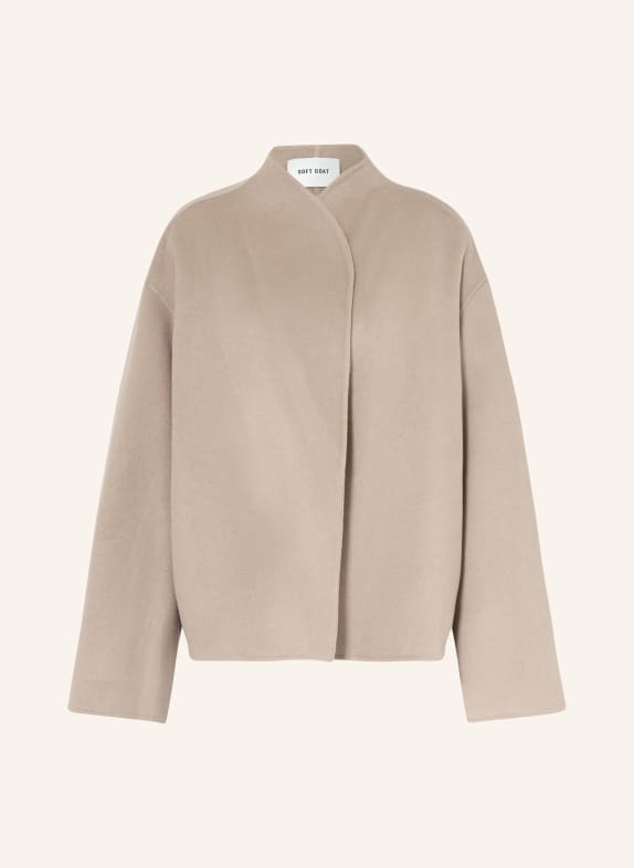 SOFT GOAT Jacket TAUPE