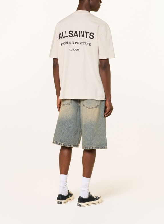 ALLSAINTS T-shirt DREAMER CREME / SORT