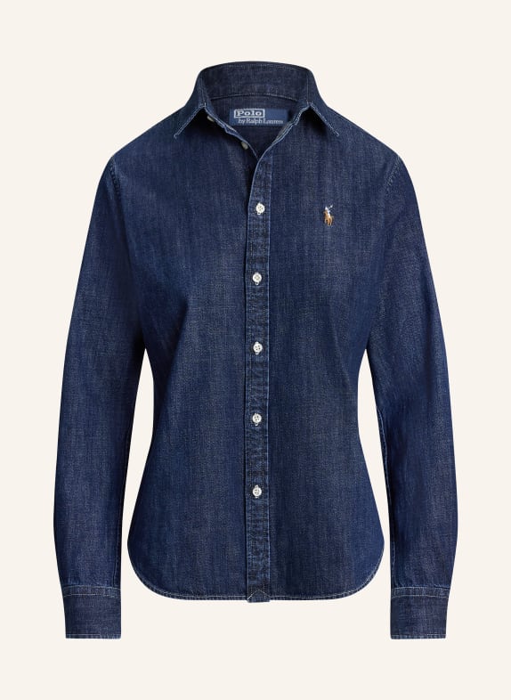 POLO RALPH LAUREN Jeansbluse DUNKELBLAU