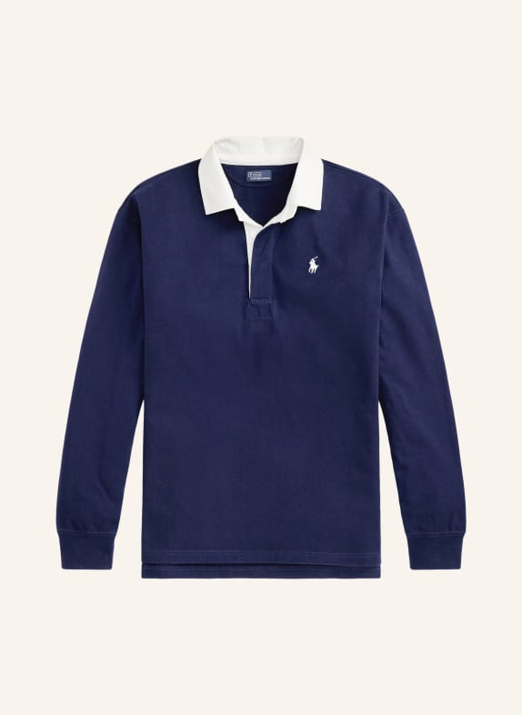 POLO RALPH LAUREN Rugbyshirt DUNKELBLAU / WEISS
