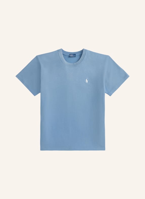 POLO RALPH LAUREN Tričko ČERNOŠEDÁ / BÍLÁ