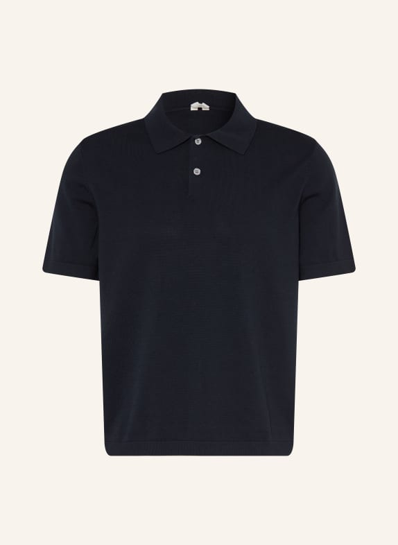ARKET Jersey-Poloshirt DUNKELBLAU
