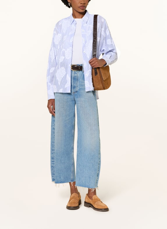 lilienfels Overhemdblouse BLAUW / WIT