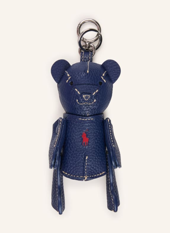 POLO RALPH LAUREN Key chains and bag tags DARK BLUE / SILVER