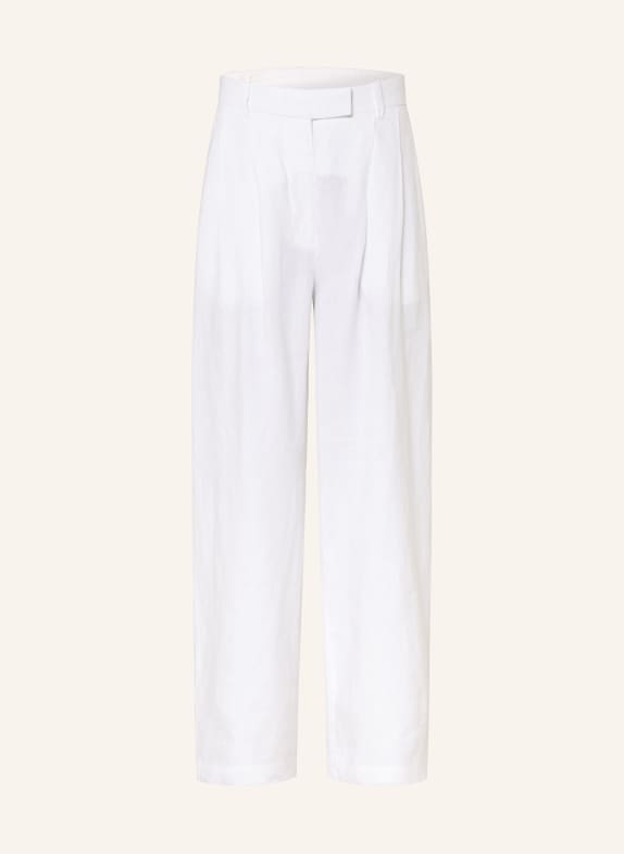 ARKET Marlenehose SALLY aus Leinen WEISS