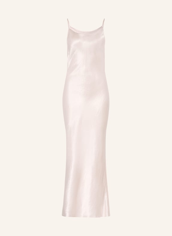 ARKET Robe en satin ATLAS ARGENT