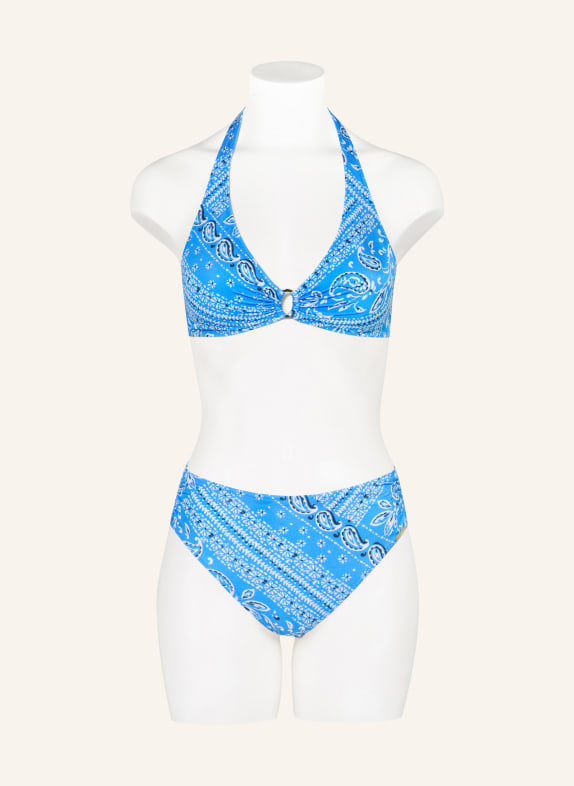 Lidea Basic bikinibroekje BLAUW / WIT / ZWART