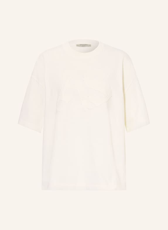 ALLSAINTS T-shirt INSIGNIA ETTA CRÈME