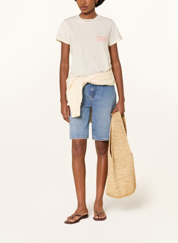 ANINE BING Bermuda en jean JASPER pacific blue pacific blue