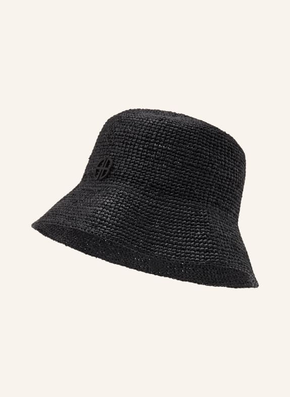 ANINE BING CABANA Bucket Hat BLACK