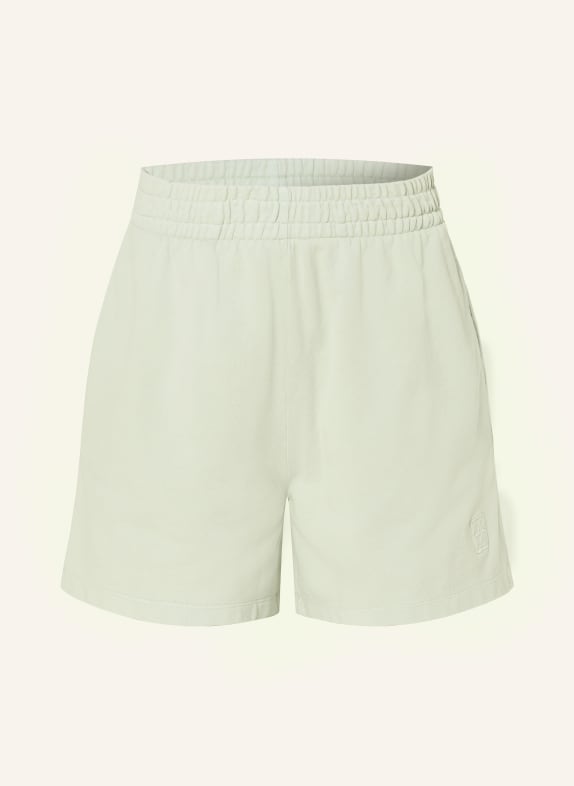 ANINE BING KAM Sweat Shorts LIGHT GREEN