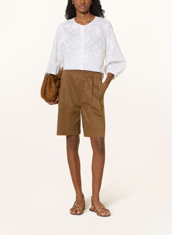 Phase Eight Bluse DAISY med 3/4-ærmer HVID