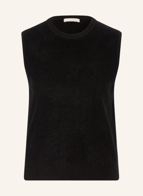 lilienfels Pullunder mit Cashmere SCHWARZ