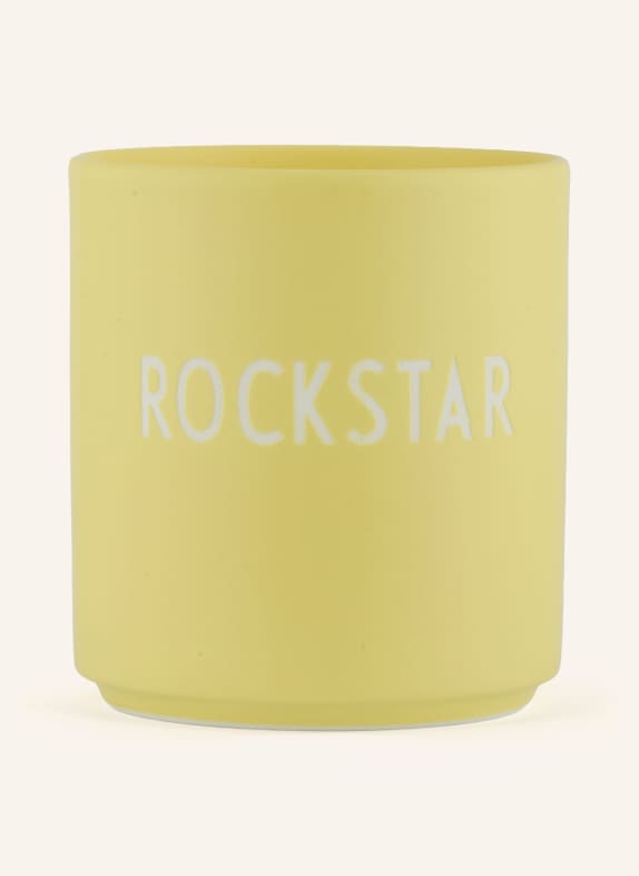 DESIGN LETTERS Mugs YELLOW / WHITE