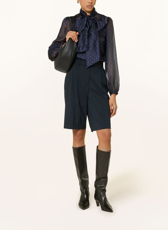 Rich & Royal Schluppenbluse DUNKELBLAU / BLAU