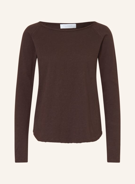Rich & Royal Longsleeve DUNKELBRAUN
