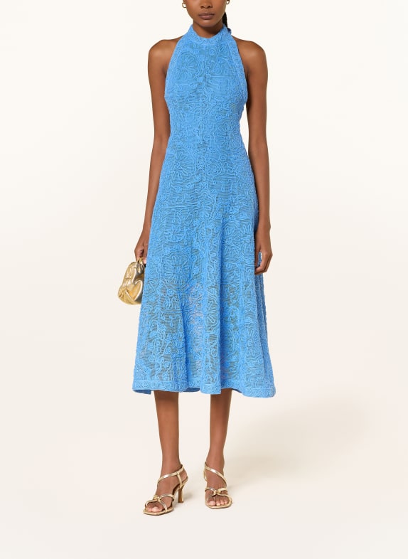 maje Strickkleid BLAU