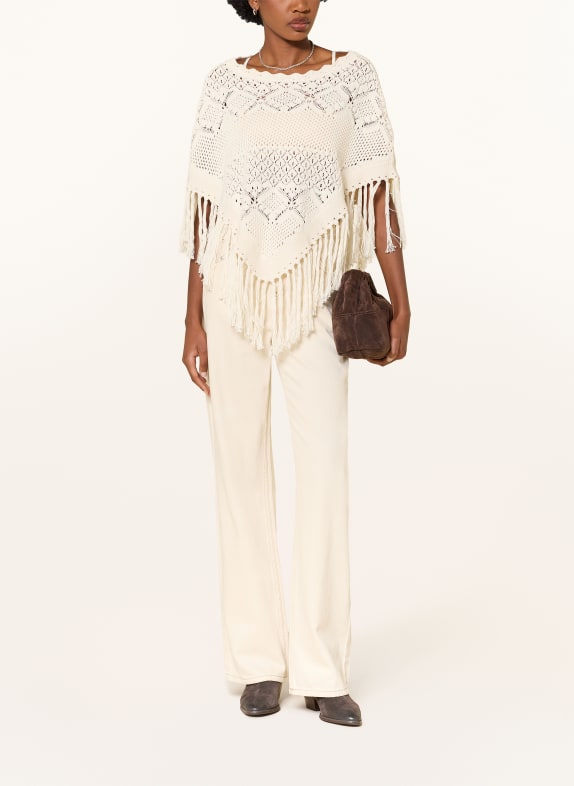 ba&sh Poncho SANDY ECRU